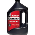 Mercury 4-Stroke 25W - 40 Conventional Oil | 1-Gallon | 8M0078628