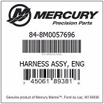  Mercury | ENGINE WIRING HARNESS | Package Quantity @1 | 84-8M0057696