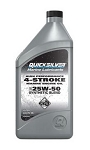 QuickSilver 4-Stroke 25w50 Synthetic Blend Oil  | 1-Liter | 8M0053662