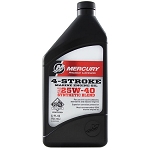 Mercury 4-Stroke 25W-40 Synthetic Blend Oil | 1-Quart | 8M0078629